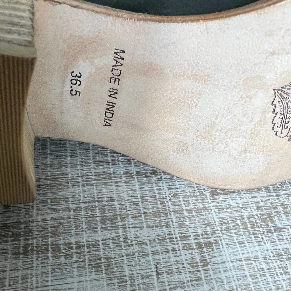 Free People Dark Leather Ankle Booties - Picture 10 of 10